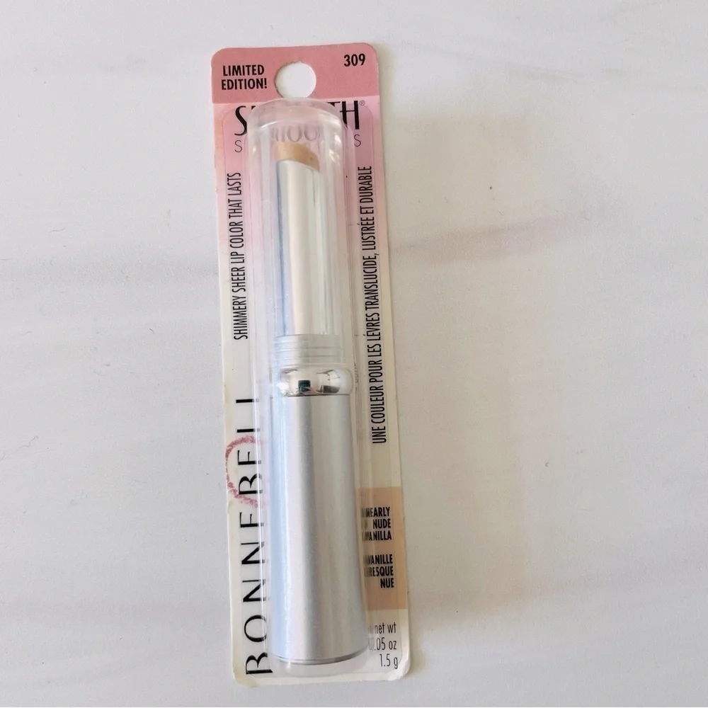 Bonne Bell 309 Nearly Nude Vanilla Smooth Shades Lipstick- Discontinued Y2K